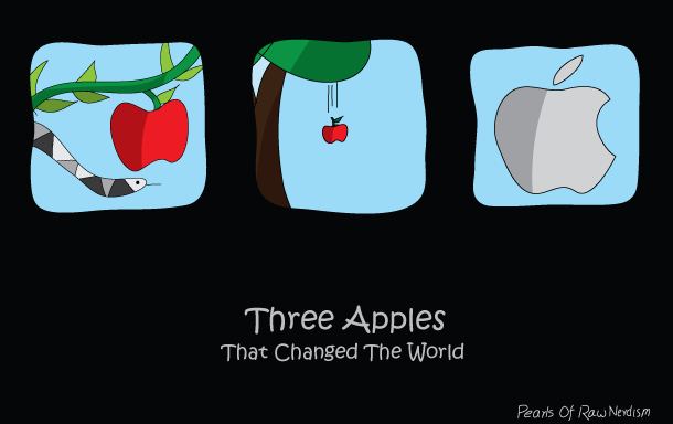 Three Apples That Changed The World