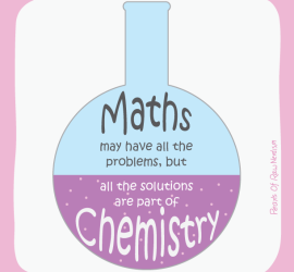 maths vs chemistry